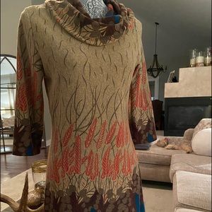 Trendy sweater dress